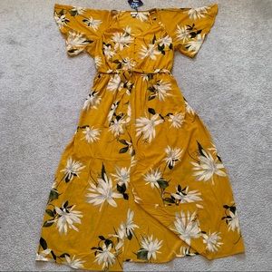 Plus Size Floral Maxi Dress